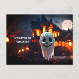 Monster illustration Carte postale Halloween