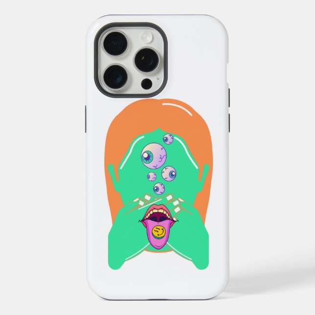 Monster iPhone 15 Pro Max Hülle (Rückseite)