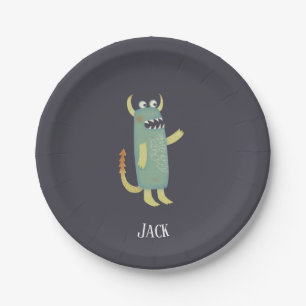 Monster Jack Individuelle Name Pappteller