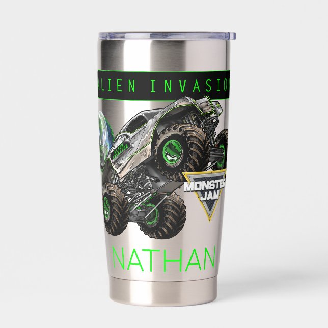 Monster Jam Alien Invasion & Logo Thermobecher (Links)