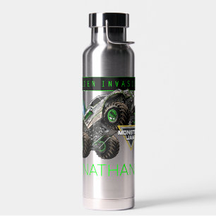 Monster Jam Alien Invasion & Logo Trinkflasche