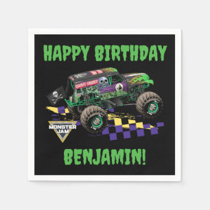 Monster Jam Grave Digger Geburtstag Serviette