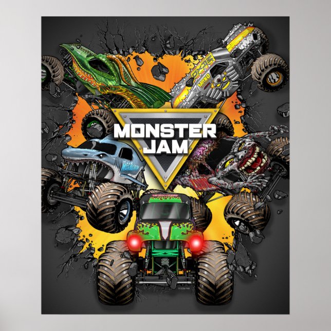 Monster Jam Gruppe Poster (Vorne)