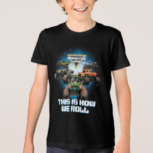 Monster Jam Gruppe - So machen wir das Tri-Blend Shirt