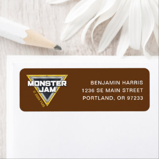 Monster Jam Logo Etikett