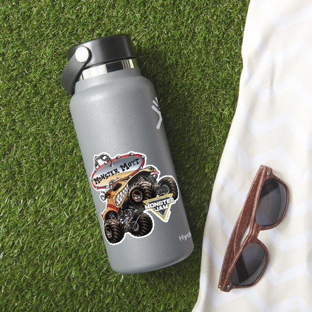 Monster Jam Monster Mutt Logo Aufkleber (HydroFlask Insitu)