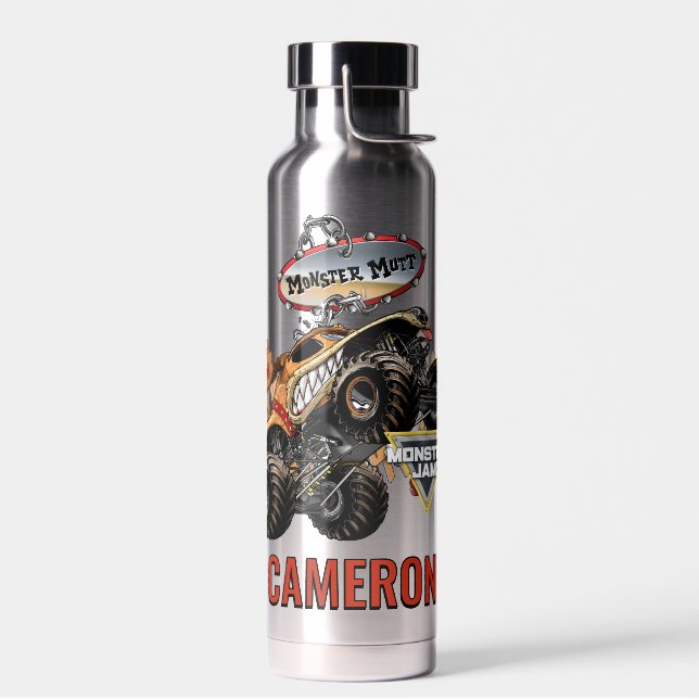 Monster Jam Monster Mutt Logo Trinkflasche (Links)