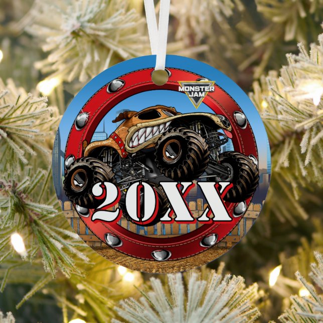 Monster Jam Monster Mutt Ornament Aus Metall (InSitu)