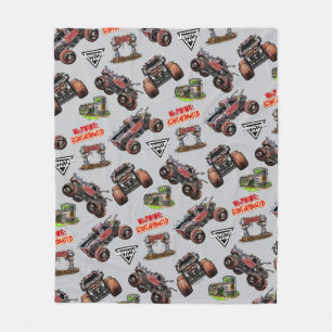 Monster Jam Zombie Fleecedecke