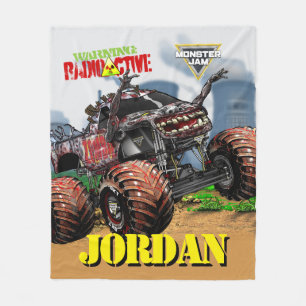 Monster Jam Zombie - Personalisiert Fleecedecke