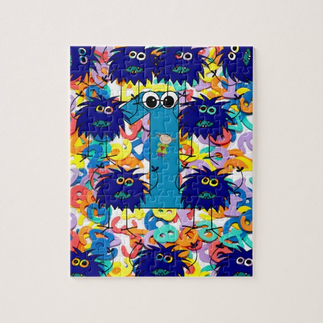 Monster Jigsaw Puzzle (Vertikal)