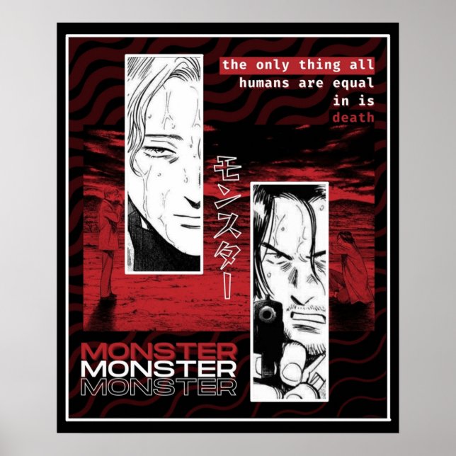 Monster Johan Tenma Poster (Vorne)