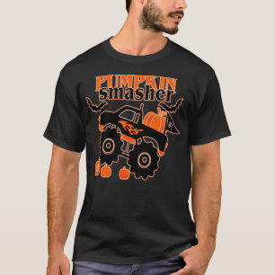 Monster k Kürbiss-Zerstörer Lustiger Halloween-Hin T-Shirt