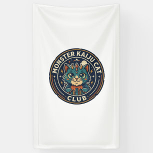 Monster Kaiju Katze Katze Grafik T-Shirt Kunst - M Banner