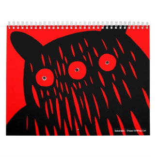 Monster-Kalender für 2011 durch Motomichi Nakamura Kalender