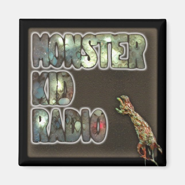 Monster Kid Radio Sign Magnet (Vorne)