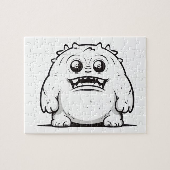 Monster Kontur Sketch Klein (Horizontal)