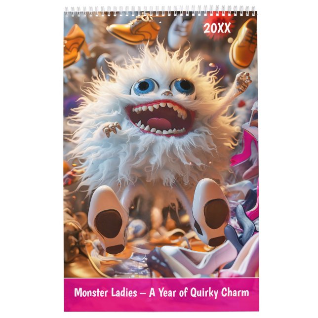 Monster Ladies – A Year of Quirky Charm Kalender (Titelbild)