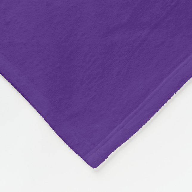 Monster Lila Fleece Blanket (Ecke)