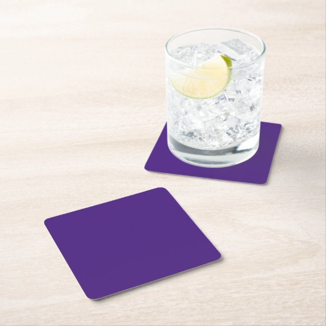 Monster Lila Square Paper Untersetzer (Vor Ort)