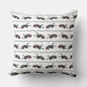MONSTER-LKW-4-HALBPILLOW KISSEN