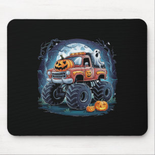 Monster-LKW Ghost Pumpkin Spooky Jahreszeit Hallow Mousepad
