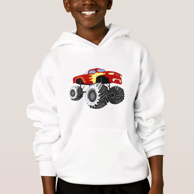 Monster-LKW Hoodie (Vorderseite)