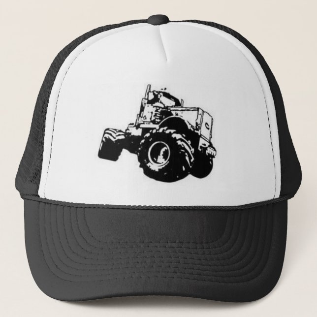 Monster-LKW-Hut Truckerkappe (Vorderseite)