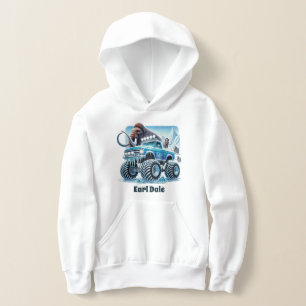 Monster LKW Name Hoodie