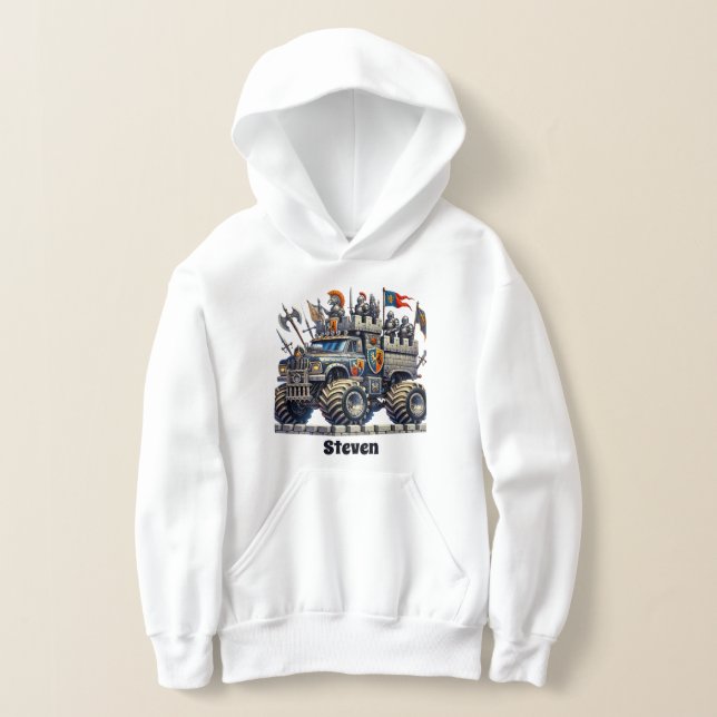 Monster LKW Name Hoodie (Ablage )