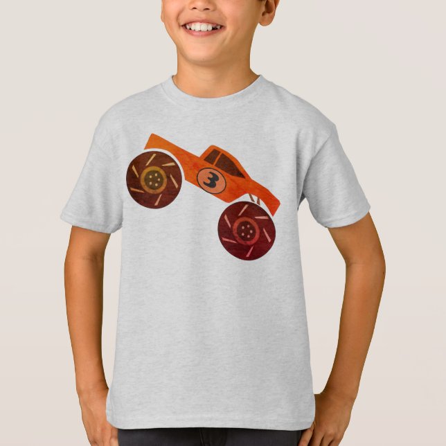 Monster-LKW T-Shirt (Vorderseite)