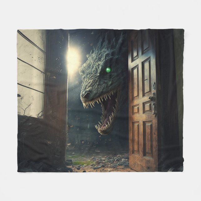 Monster lurk fleecedecke (Vorderseite (Horizontal))