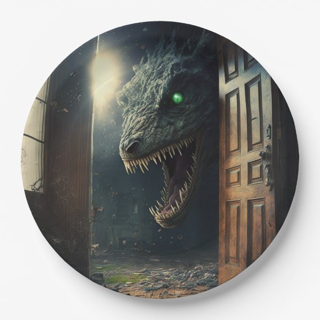 Monster lurk pappteller (Vorderseite)