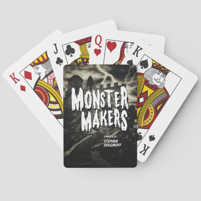 MONSTER MAKER Kartenspielen Spielkarten (Rückseite)