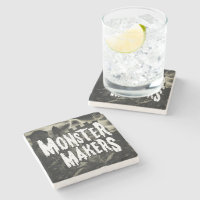 MONSTER MAKERS Marmor-Untersetzer