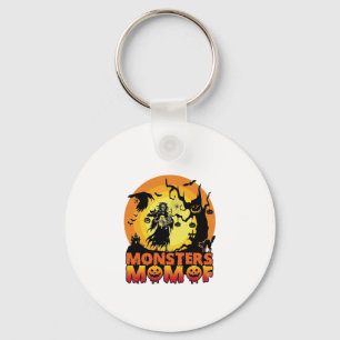 Monster-Mama Halloween-Monster-Geist Skelett Spoo Schlüsselanhänger
