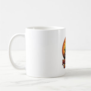 Monster-Mama Halloween-Skelett-Kürbis-Eule Gruseli Kaffeetasse
