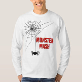 Monster Mash Halloween Spiderweb T-Shirt