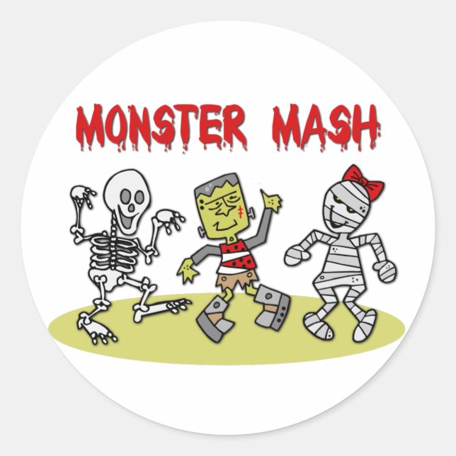Monster Mash stickers (Devant)