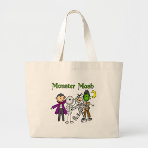 Monster Mash T-Shirts und Geschenke Jumbo Stoffbeutel