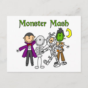 Monster Mash T-Shirts und Geschenke Postkarte