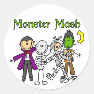 Monster Mash T-Shirts und Geschenke Runder Aufkleber