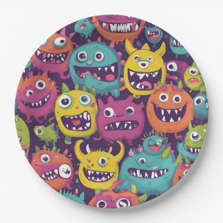 Monster-Mash-Teller Pappteller