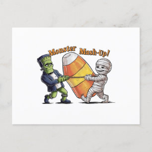 Monster Mash-Up! Postkarte