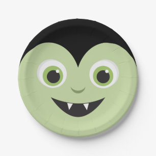 Monster Mash Vampire Halloween Pappteller