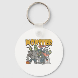 Monster Mash Vintag Ghost Halloween Funny Schlüsselanhänger