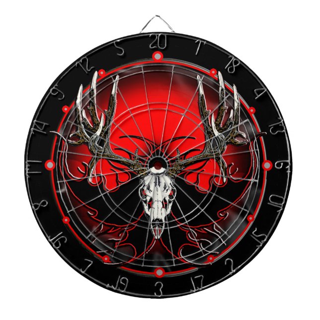 Monster-Maultierhirsch Dartscheibe (vorne)