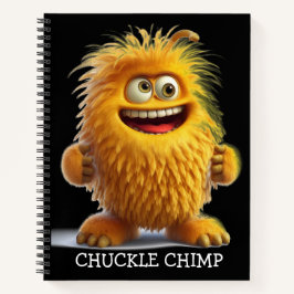 Monster Mayhem... Chuckle Chimp Notizbuch