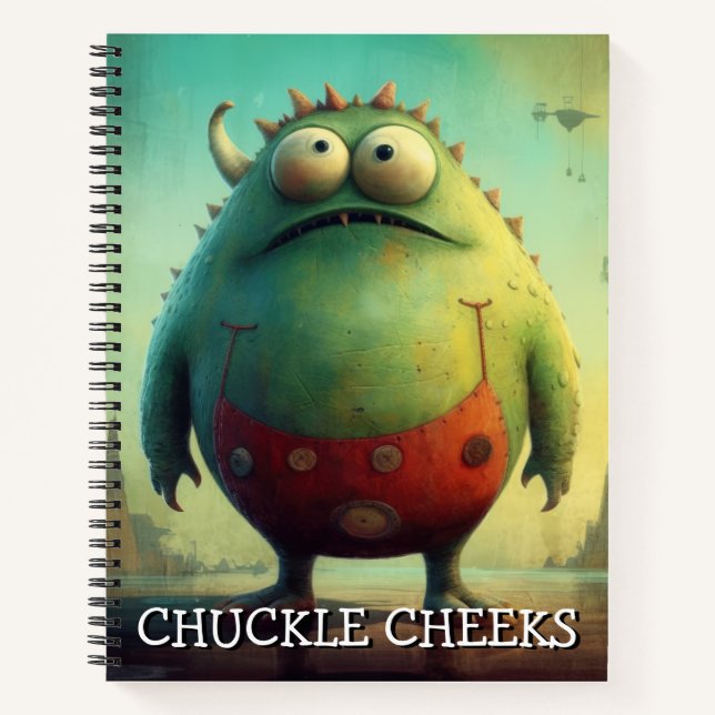 Monster Mayhem... Notizbuch (Vorderseite)