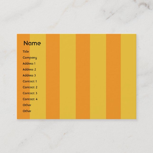 Monster - mollig visitenkarte (Vorderseite)